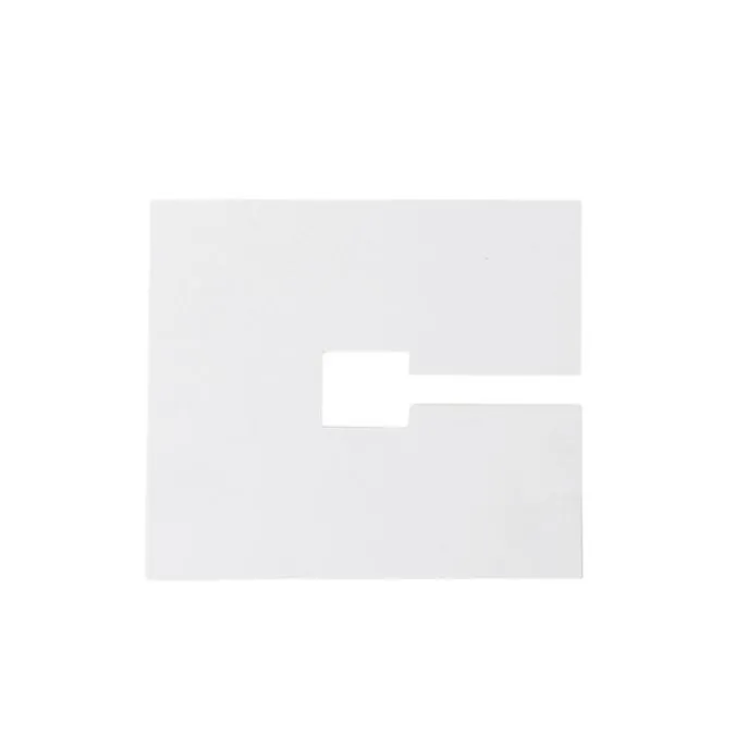 Abdeckplatte quadratisch 10x10cm weiß RAL 9016