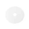 Abdeckplatte weiß RAL 9016 11cm rund für Montageplatte