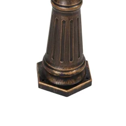 Antike Außenlaterne gold 3-flammig IP44 - New Haven