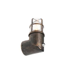 Antike Außenwandleuchte gold IP54 mit Bewegungssensor - Kiki