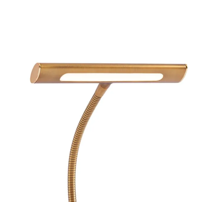 Art Deco Bronze Tischlampe inkl. LED - Tableau