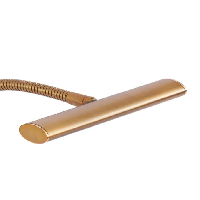 Art Deco Bronze Tischlampe inkl. LED - Tableau