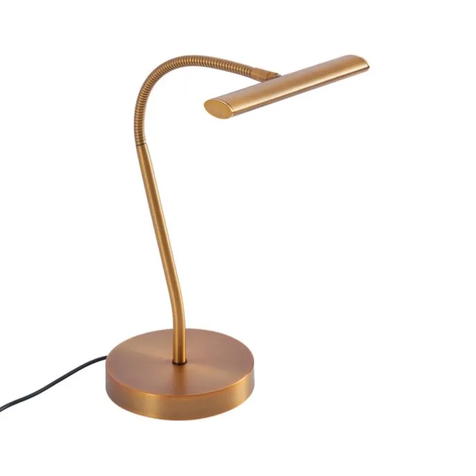 Art Deco Bronze Tischlampe inkl. LED - Tableau