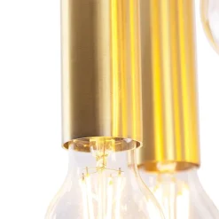 Art Deco Deckenleuchte Gold 6-flammig -Tubi