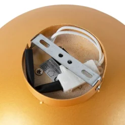 Art Deco Deckenleuchte Gold / Messing inkl. LED - So.