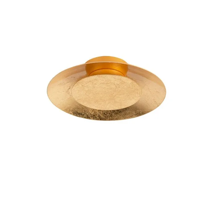 Art Deco Deckenleuchte Gold / Messing inkl. LED - So.