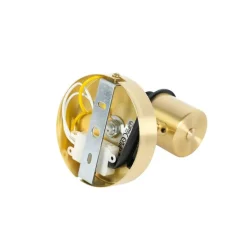 Art Deco Deckenstrahler Gold mit Glas verstellbar – Laura