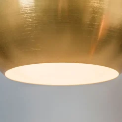 Art Deco Hängelampe Gold Kugel 50cm - Slice