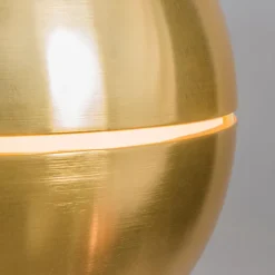 Art Deco Hängelampe Gold Kugel 50cm - Slice