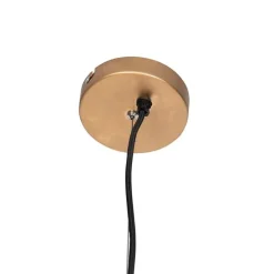 Art Deco Hängelampe Gold 6-Licht - Besen