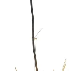 Art Deco Hängelampe Gold 6-Licht - Besen