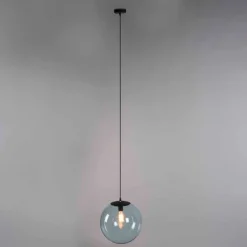 Art Deco Hängelampe grau 35 cm - Pallon