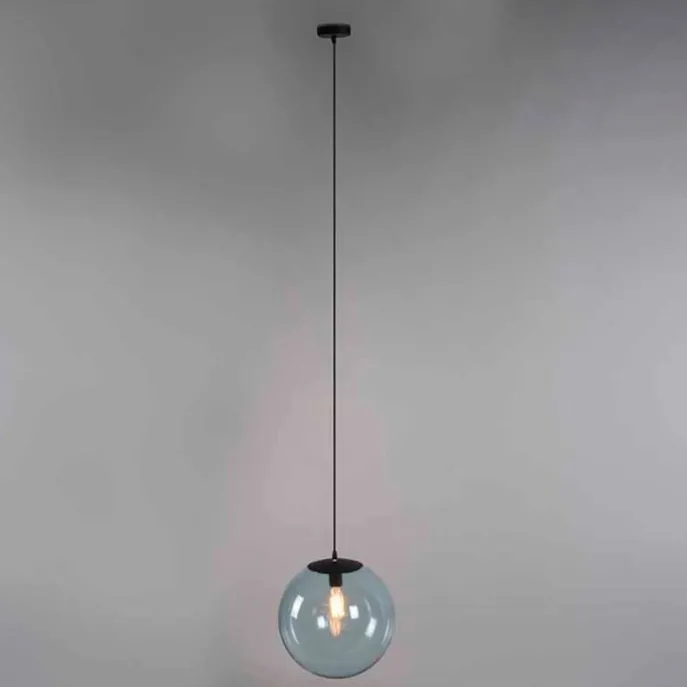 Art Deco Hängelampe grau 35 cm - Pallon