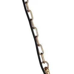 Art Deco Hängelampe mit Kristallen / Gold 50 cm - Kasbah