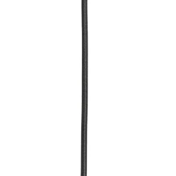 Art Deco Hängelampe schwarz mit gold länglich 3-flammig - Pallon