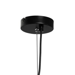 Art Deco Hängelampe schwarz 12-flammig - Tubi