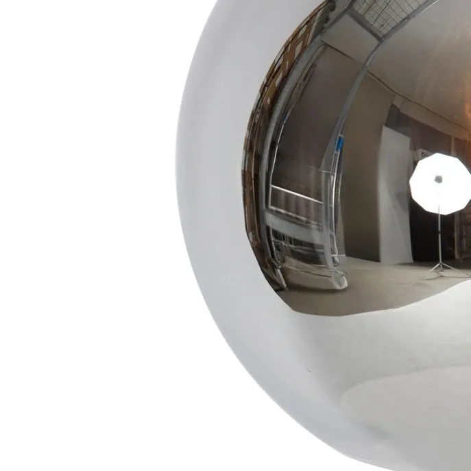 Art Deco Hängelampe schwarz mit Rauchglas 3 Lichter - Wallace