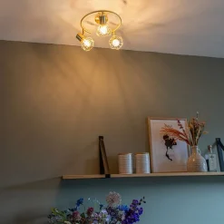 Art Deco Spot Messing dreh- und neigbar - Mosh 3