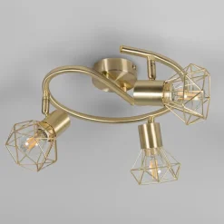 Art Deco Spot Messing dreh- und neigbar - Mosh 3