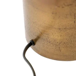 Art Deco Tischlampe Bronze ohne Schirm - Diverso