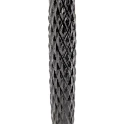 Art Deco Tischlampe Bronze mit schwarzem Schirm 35 cm - Areka