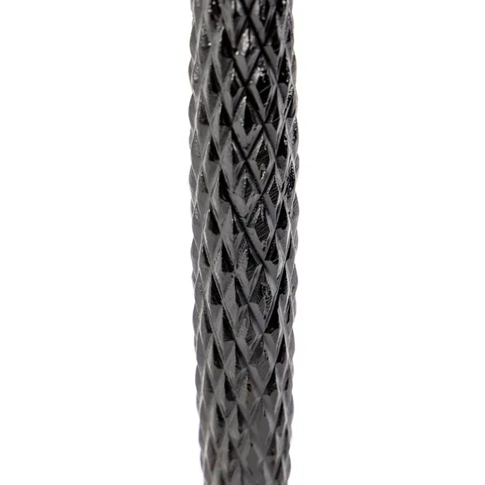 Art Deco Tischlampe Bronze mit schwarzem Schirm 35 cm - Areka