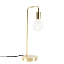 Art Deco Tischlampe Messing - Facil