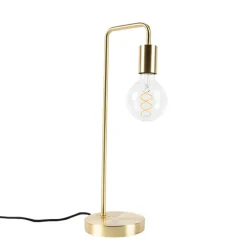 Art Deco Tischlampe Messing - Facil