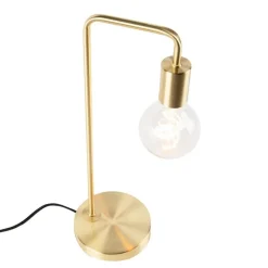 Art Deco Tischlampe Messing - Facil