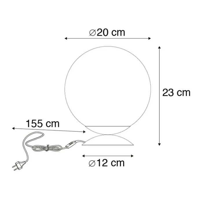 Art Deco Tischlampe Messing mit grünem Glas - Pallon