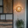 Art Deco Wandlampe Gold - Maro