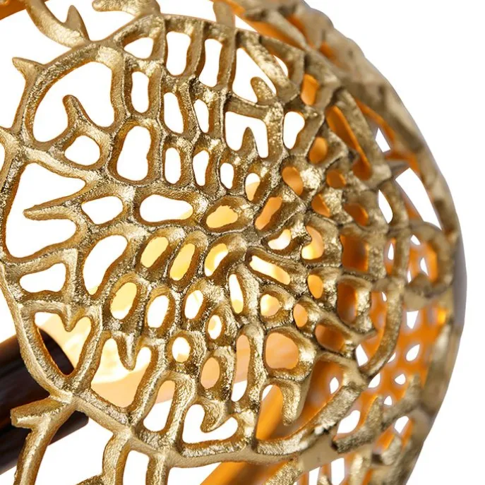 Art Deco Wandlampe Gold - Maro