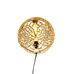 Art Deco Wandlampe Gold - Maro