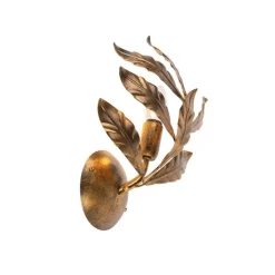 Art Deco Wandleuchte Antikgold - Linden