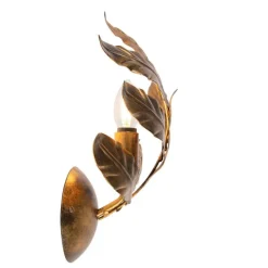 Art Deco Wandleuchte Antikgold - Linden