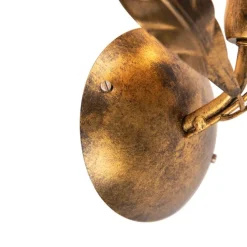 Art Deco Wandleuchte Antikgold - Linden