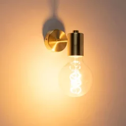 Art Deco Wandleuchte Gold Neigbar - Facil