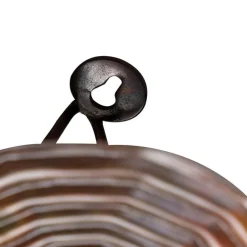 Art Deco Wandleuchte Kupfer 138 cm - Kreise