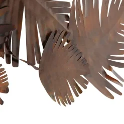 Art Deco Wandleuchte Kupfer 105 cm 2-flammig - Lauf