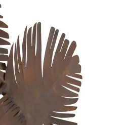 Art Deco Wandleuchte Kupfer 105 cm 2-flammig - Lauf