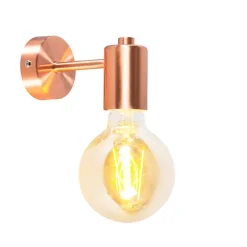 Art Deco Wandleuchte Kupfer Verstellbar - Facil