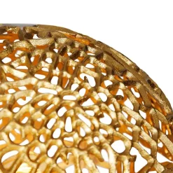 Art-déco-Stehleuchte Stativ Schwarz mit Gold - Maro