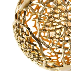 Art-Deco-Deckenleuchte Gold mit Schwarz - Maro