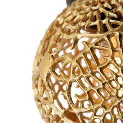 Art-Deco-Deckenleuchte Gold mit Schwarz - Maro