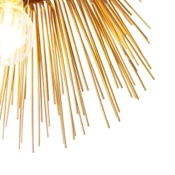 Art-Deco-Deckenleuchte Gold mit Lichteffekt - Broom