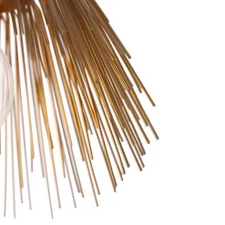 Art-Deco-Deckenleuchte Gold mit Lichteffekt - Broom