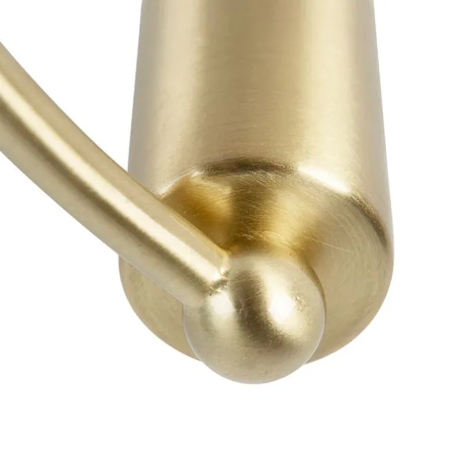 Art-Deco-Deckenleuchte Messing 4-flammig - Facile