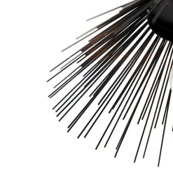 Art-Deco-Deckenleuchte schwarz mit Lichteffekt - Broom