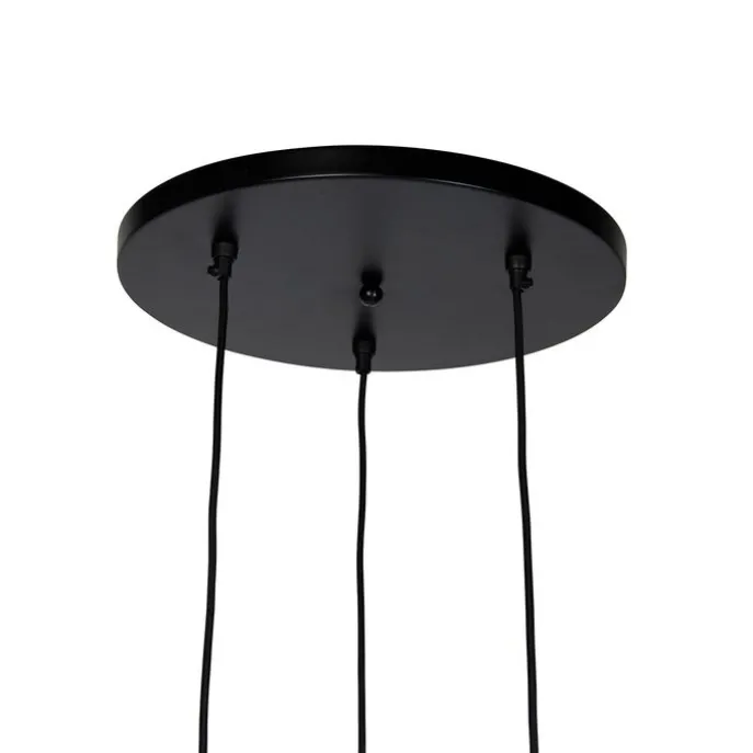 Art-Deco-Hängelampe Gold 3-flammig - Wesley