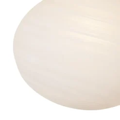 Art-Deco-Hängelampe Gold mit Opalglas 5-flammig - Yani